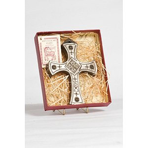 Celtic Cross of Salvation Celtic Cross of Salvation
(Irish Bronze Hanging Mount)