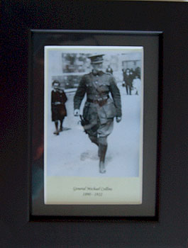 Legendary Irish Patriot Michael Collins Legendary Irish Patriot Michael Collins
(Framed Miniature Picture)