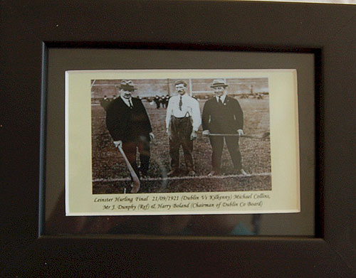 Michael Collins at GAA Hurling 1922 Michael Collins at GAA Hurling 1922
(Framed Miniature Picture)