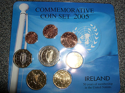 Ireland 2005 Euro Coin Set UN Ireland 2005 Euro Coin Set UN
(50 Years in United Nations)