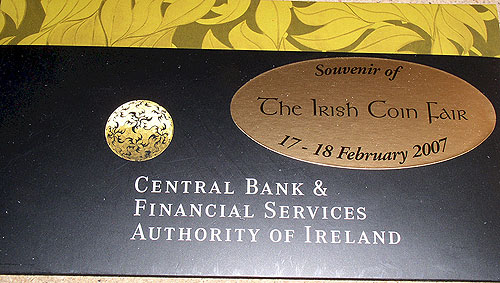 2007 Ireland Coin Fair Euro Blister Pack 2007 Ireland Coin Fair Euro Blister Pack
(Blister Pack (Central Bank))