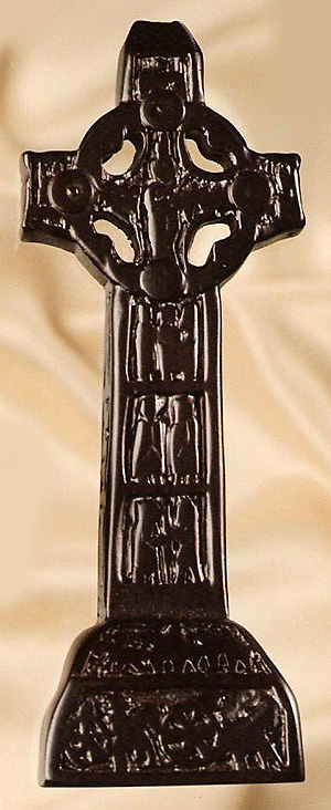 Cross of Clonmacoise - Made from Irish Turf Cross of Clonmacoise - Made from Irish Turf
(6.5" inches high)