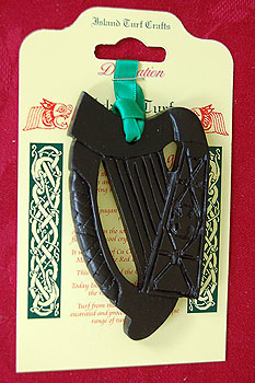 Irish Harp Turf 3.5" Irish Harp Turf 3.5"
(Small Plaque)