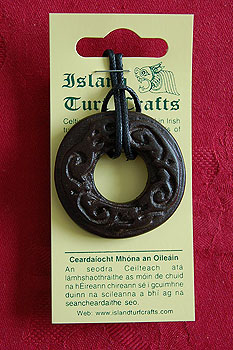 Navan Celtic Irish Turf Pendant Navan Celtic Irish Turf Pendant
(Handcrafted)