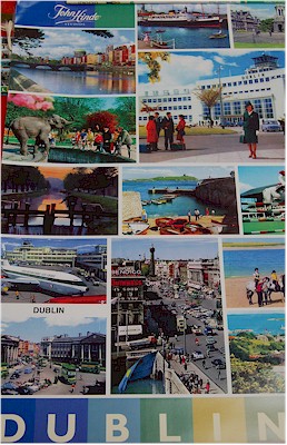 Dublin City Poster by John Hinde Dublin City Poster by John Hinde
(from the iconic postcard collection)