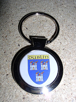 Dublin County Souvenir Keyring
