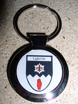 Tyrone County Souvenir Keyring