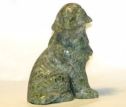 Connemara Marble Hand Carved Dog Connemara Marble Hand Carved Dog
(Irish Made)