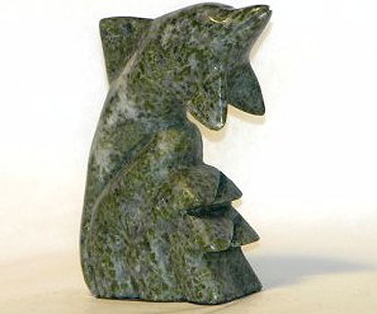 Connemara Marble Hand Carved Dolphin Connemara Marble Hand Carved Dolphin
(Irish Made)