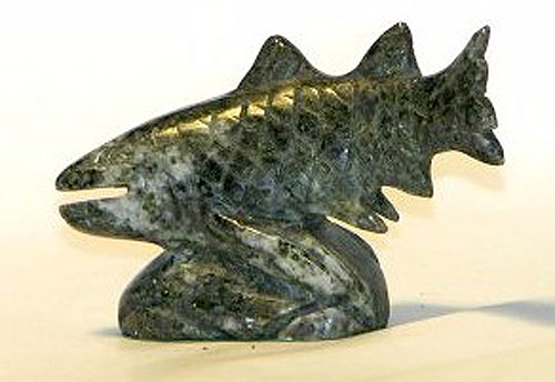 Hand Carved Fish Hand Carved Fish
(Irish Connemara Marble)