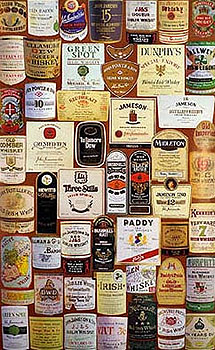 Irish Whiskey Labels Large Poster Irish Whiskey Labels Large Poster
(by Liam Blake)