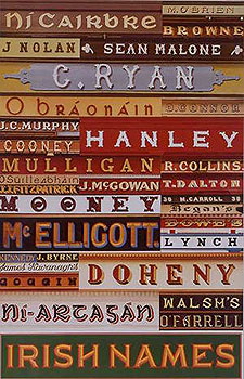 Family Names Of Ireland Shopfronts Poster Family Names Of Ireland Shopfronts Poster
(by Walter Pfeiffer)