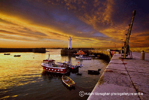 Donaghadee Harbour at Sunset, Co Down Donaghadee Harbour at Sunset, Co Down
(Donaghadee Harbour at Sunset)