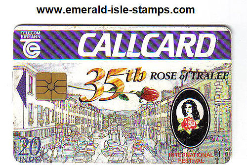 Irish Phonecard - Rose of Tralee