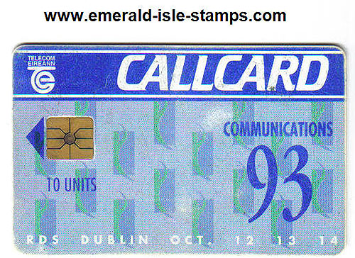 Irish Phonecard - Communications 93