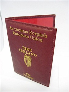 Irish Maroon Passport Wallet Holder Irish Maroon Passport Wallet Holder
(Real Leather)