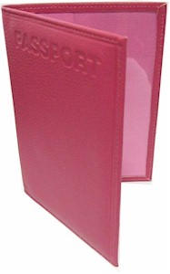 Pink Bliss Passport Cover Pink Bliss Passport Cover
(Leather Hlolder Wallet)