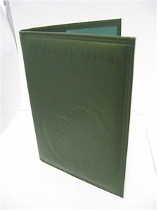 Embossed Map of Ireland Passport Embossed Map of Ireland Passport
(Hlolder Leather Wallet)