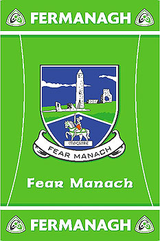 Fermanagh GAA County Crest Fermanagh GAA County Crest
(Irish County Rug)