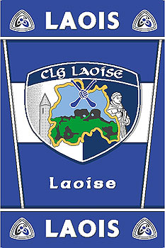 Laois GAA County Crest - Irish County Rug Laois GAA County Crest - Irish County Rug