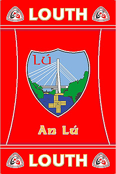 Louth GAA County Crest - Irish County Rug Louth GAA County Crest - Irish County Rug