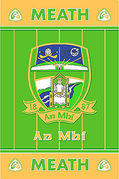 Meath GAA County Crest - Irish County Rug Meath GAA County Crest - Irish County Rug