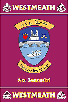 Westmeath GAA County Crest - Irish County Rug Westmeath GAA County Crest - Irish County Rug