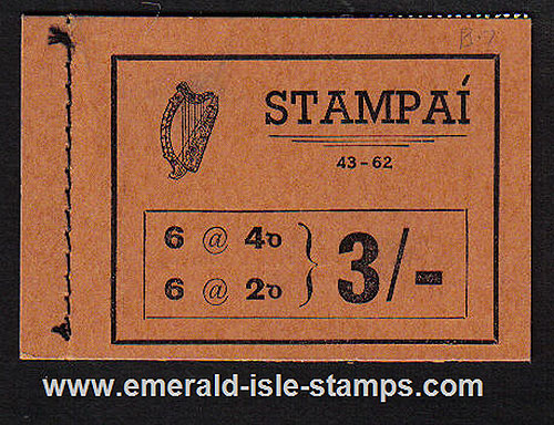 Sb11 (sg) 1963 3/ Booklet Edition 43-62 Buff Cover