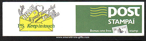 Sb26 (sg) 1984 Green-yellow-black ? Stamp Booklet