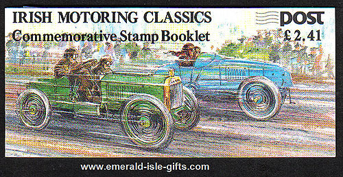 Sb32 (sg) 1989 Irish Motoring Classics £2.41 Booklet Sb32 (sg) 1989 Irish Motoring Classics £2.41 Booklet
