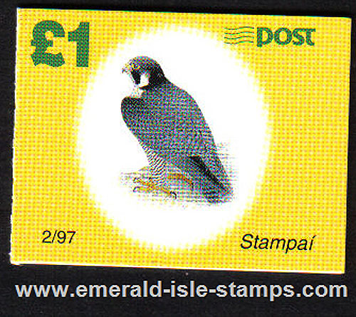 Sb61 (sg) 1998 Peregrine Falcon Booklet Sb61 (sg) 1998 Peregrine Falcon Booklet