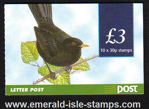 Sb67 (sg) 1998 ?.00 Blackbird Booklet Sb67 (sg) 1998 ?.00 Blackbird Booklet