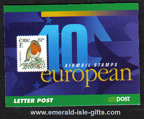 Sb91 (sg) 2001 Birds ?.20 Booklet European Airmail Sb91 (sg) 2001 Birds ?.20 Booklet European Airmail
