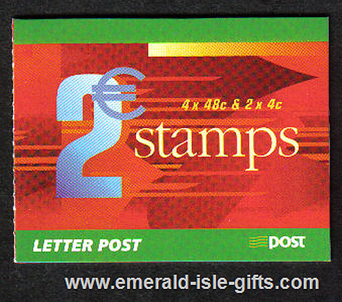 Sb112 (sg) 2003 Birds  euro2.00 euro Booklet 4 X 48c, 2 X 4c