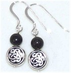 Kilkenny Marble Drop Earrings - Circle
(Celtic Knot Circle)