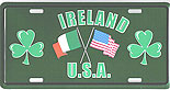 Dublin Cead M�le F�ilte
(Irish Metal License Plate)