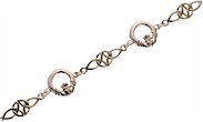 Claddagh & Trinity Knot Bracelet
(Irish Love Bracelet)