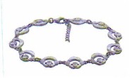 Sterling Silver Nua Claddagh Bracelet
(Irish Love Bracelet)