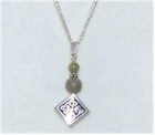 Celtic Pendant - Connemara Irish Marble
(600 Million Years old !!!)