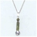 Connemara Marble Irish Celtic Pendant
(with sterling silver)