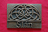 Irish Farewell Celtic Knotwork
(Handcrafted Bronze Plaque)