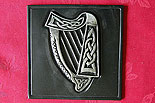Irish Harp Turf Plaque 7"
(500 year old Irish peat)