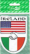 Ireland USA Friendship Car Sticker
(Handshake)