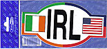 Ireland USA Friendship Bumper
(Irish Car Sticker)