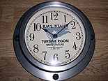 Titanic Replica Turbine Room Clock Made In Belfast