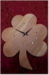 Irish Shamrock Clock
(by Paul McEvoy)