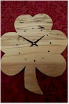 Beech Tree Irish Shamrock Clock
(by Paul McEvoy)