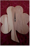 Plain Irish Shamrock Clock
(by Paul McEvoy)
