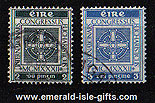 Ireland 1932 Eucharistic Congress Set Of 2 Used
