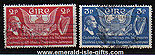 Ireland 1939 American Constitution Anniv. Set Of 2 Used